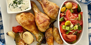 Beitragsbild des Blogbeitrags Mediterranes Grillhendl