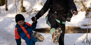 Beitragsbild des Blogbeitrags Grödel – Schneeketten für Winterwanderer. Ein must-have?