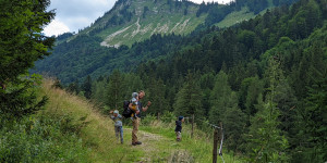 Beitragsbild des Blogbeitrags Familientipp: Märchenwanderweg zur Hatzn-Alm