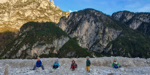Beitragsbild des Blogbeitrags 7 grandiose Wanderungen in den Friauler Dolomiten mit Kindern 