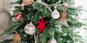 Beitragsbild des Blogbeitrags 24. Dezember ~ Unser Christbaum und Weihnachtswünsche 