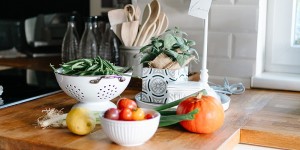 Beitragsbild des Blogbeitrags Spätsommerernte und “Lauwarmer Fisolen Erdäpfel Salat” 