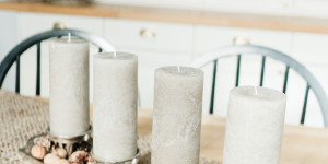 Beitragsbild des Blogbeitrags Adventkranzidee