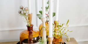 Beitragsbild des Blogbeitrags Adventkranz Inspiration No.2