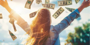 Beitragsbild des Blogbeitrags Affirmation zum Geld anziehen – eine Anleitung und 40 Beispiele