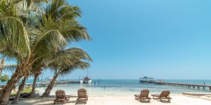 Beitragsbild des Blogbeitrags Weltreise: 3 Tage Karibik auf der Insel Caye Caulker