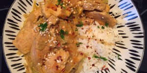 Beitragsbild des Blogbeitrags Chinesische Gemüsepfanne mit Huhn