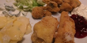 Beitragsbild des Blogbeitrags Gebackenes Allerlei mit Salat