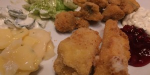 Beitragsbild des Blogbeitrags Gebackenes Allerlei mit Salat 