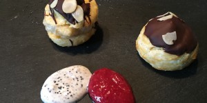 Beitragsbild des Blogbeitrags Brandteigkrapferl an 2erlei Sauce