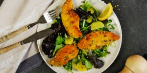Beitragsbild des Blogbeitrags Backhendlsalat
