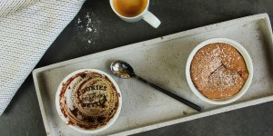 Beitragsbild des Blogbeitrags Warmer Schokokuchen