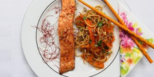 Beitragsbild des Blogbeitrags Lachs Asia-Style