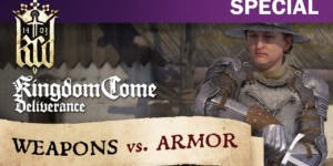 Beitragsbild des Blogbeitrags Video zeigt wie die Rüstungen in Kingdom Come: Deliverance Angriffe der unterschiedlichsten Waffen abwehren können