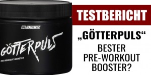 Beitragsbild des Blogbeitrags Testbericht “Götterpuls” von OS Nutrition – bester Pre-Workout-Booster?