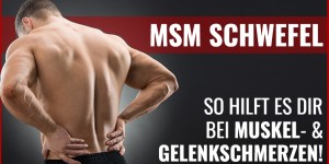 Beitragsbild des Blogbeitrags MSM Schwefel – 7 wichtige Fakten für Sportler + Wirkung & Dosierung 