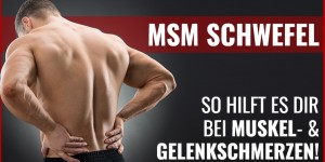 Beitragsbild des Blogbeitrags MSM Schwefel – 7 wichtige Fakten für Sportler + Wirkung & Dosierung