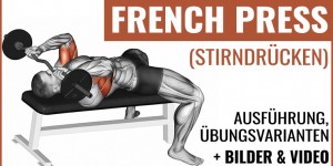 Beitragsbild des Blogbeitrags French Press (Stirndrücken) – richtige Ausführung, Anleitung + Bilder