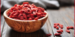 Beitragsbild des Blogbeitrags Goji Beere – alle Infos zum Superfood + Nährwerte & Rezepte 