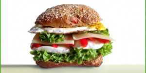 Beitragsbild des Blogbeitrags Burger Rezept – der gesunde & leckere High-Protein Burger 