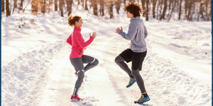 Beitragsbild des Blogbeitrags Joggen im Winter – die richtige Bekleidung + wertvolle Tipps 