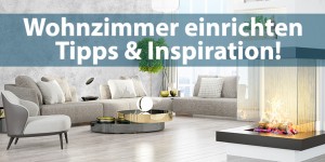 Beitragsbild des Blogbeitrags Wohnzimmer einrichten – 5 Tipps, Ideen & viel Inspiration! 