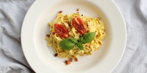 Beitragsbild des Blogbeitrags Spaghetti Carbonara 