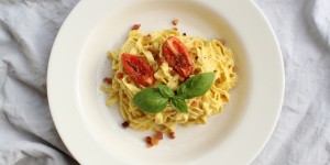 Beitragsbild des Blogbeitrags Pasta Carbonara 