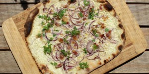 Beitragsbild des Blogbeitrags Flammkuchen