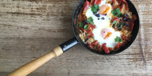 Beitragsbild des Blogbeitrags Shakshuka