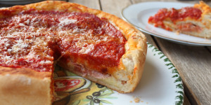 Beitragsbild des Blogbeitrags Chicago Deep Dish Pizza