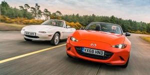 Beitragsbild des Blogbeitrags Auto Express wählt den Mazda MX-5 zum Roadster des Jahres