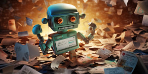 Beitragsbild des Blogbeitrags E-Mails auf der WordPress Website vor Spambots verstecken mit Verschlüsselung