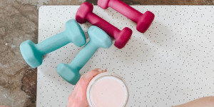 Beitragsbild des Blogbeitrags The best protein shake
