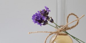 Beitragsbild des Blogbeitrags Lavendelsirup einfach selber machen 