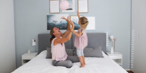 Beitragsbild des Blogbeitrags Unser neues Boxspringbett von Hasena