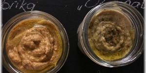 Beitragsbild des Blogbeitrags Wieder was für die Jause – Hummus: Natur oder mit Paprika