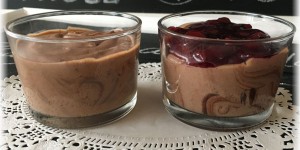 Beitragsbild des Blogbeitrags Mousse au Chocolat – 2 Zutaten, vegan 