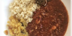 Beitragsbild des Blogbeitrags Berglinsen und Adzukibohnen – Dal