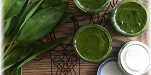 Beitragsbild des Blogbeitrags Es grünt so grün… Bärlauch-Würzpaste