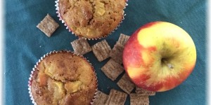 Beitragsbild des Blogbeitrags Apfel-Zimt Muffins