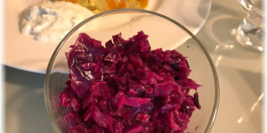 Beitragsbild des Blogbeitrags Rotkrautsalat