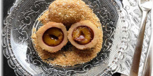 Beitragsbild des Blogbeitrags Typisch (Nieder-)Österreich: Zwetschkenknödel
