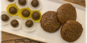 Beitragsbild des Blogbeitrags Weihnachtskekse – ohne Zucker, glutenfrei