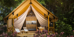 Beitragsbild des Blogbeitrags 3 x Glamping in Kroatien: Willkommen in der obersten Camping-Liga 