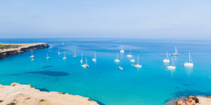 Beitragsbild des Blogbeitrags Best of Formentera: 10 Top-Strände in der spanischen Karibik