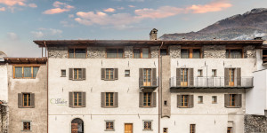 Beitragsbild des Blogbeitrags Curt di Clement – Öko-Hotel mit vier Sternen in Tirano