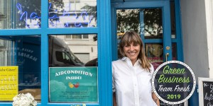Beitragsbild des Blogbeitrags Green Business Interview mit Katha Schinkinger – Habibi & Hawara