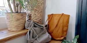 Beitragsbild des Blogbeitrags Upcycling ★ aus alt mach neu ★ Einkaufstaschen nähen inkl. Anleitung 