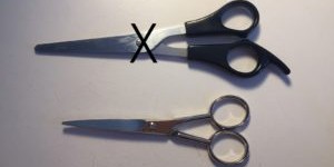 Beitragsbild des Blogbeitrags Von HorrorfriseurInnen und vom Spitzen selber Schneiden